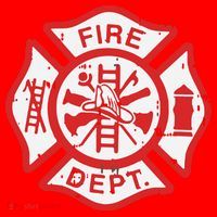 Fire Dept Logo Hero Halloween Firefighter Fireman Gift Santa Hat thumb 1
