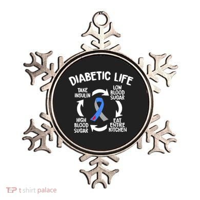 Funny Diabetic Life Cycle Diabetes Awareness Ornament