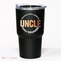 Funny Druncle Like A Normal Uncle Only Drunker Tumbler thumb 0
