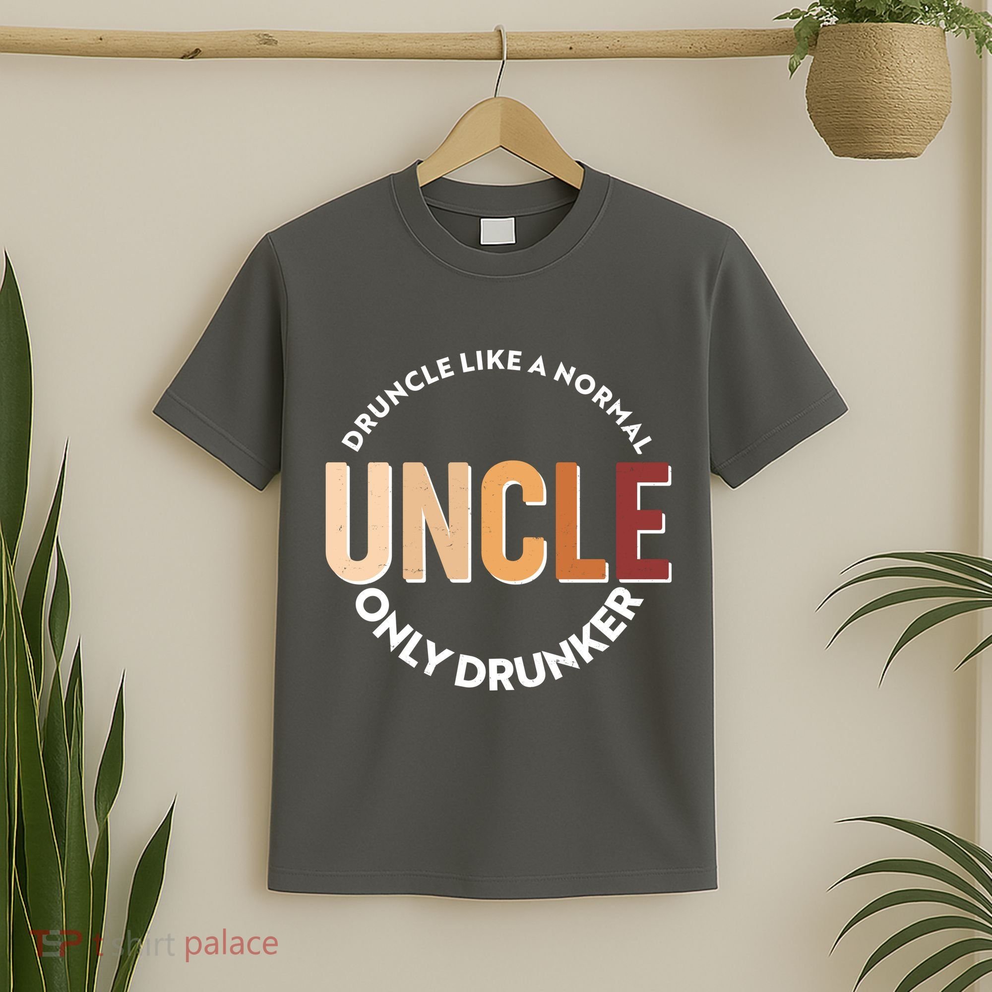 Funny Druncle Like A Normal Uncle Only Drunker T-Shirt