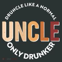 Funny Druncle Like A Normal Uncle Only Drunker Kids Sweatshirt thumb 2