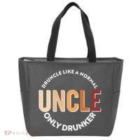 Funny Druncle Like A Normal Uncle Only Drunker Tote Bag thumb 0