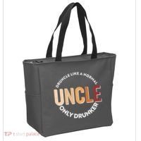 Funny Druncle Like A Normal Uncle Only Drunker Tote Bag thumb 2
