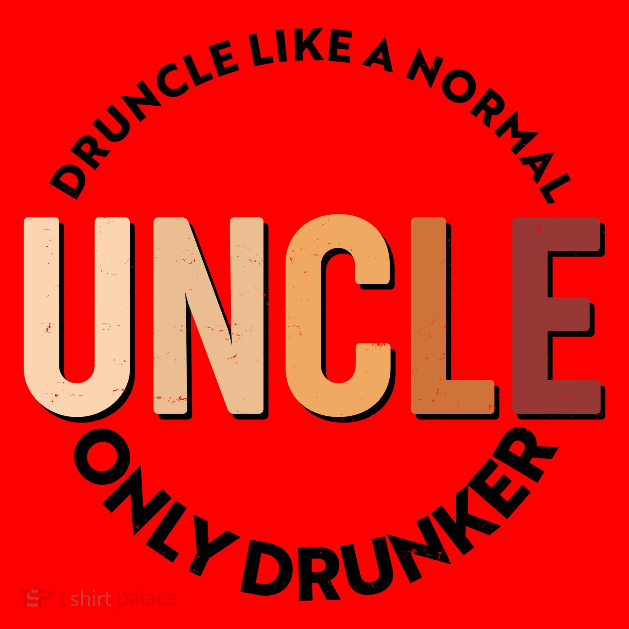 Funny Druncle Like A Normal Uncle Only Drunker Santa Hat