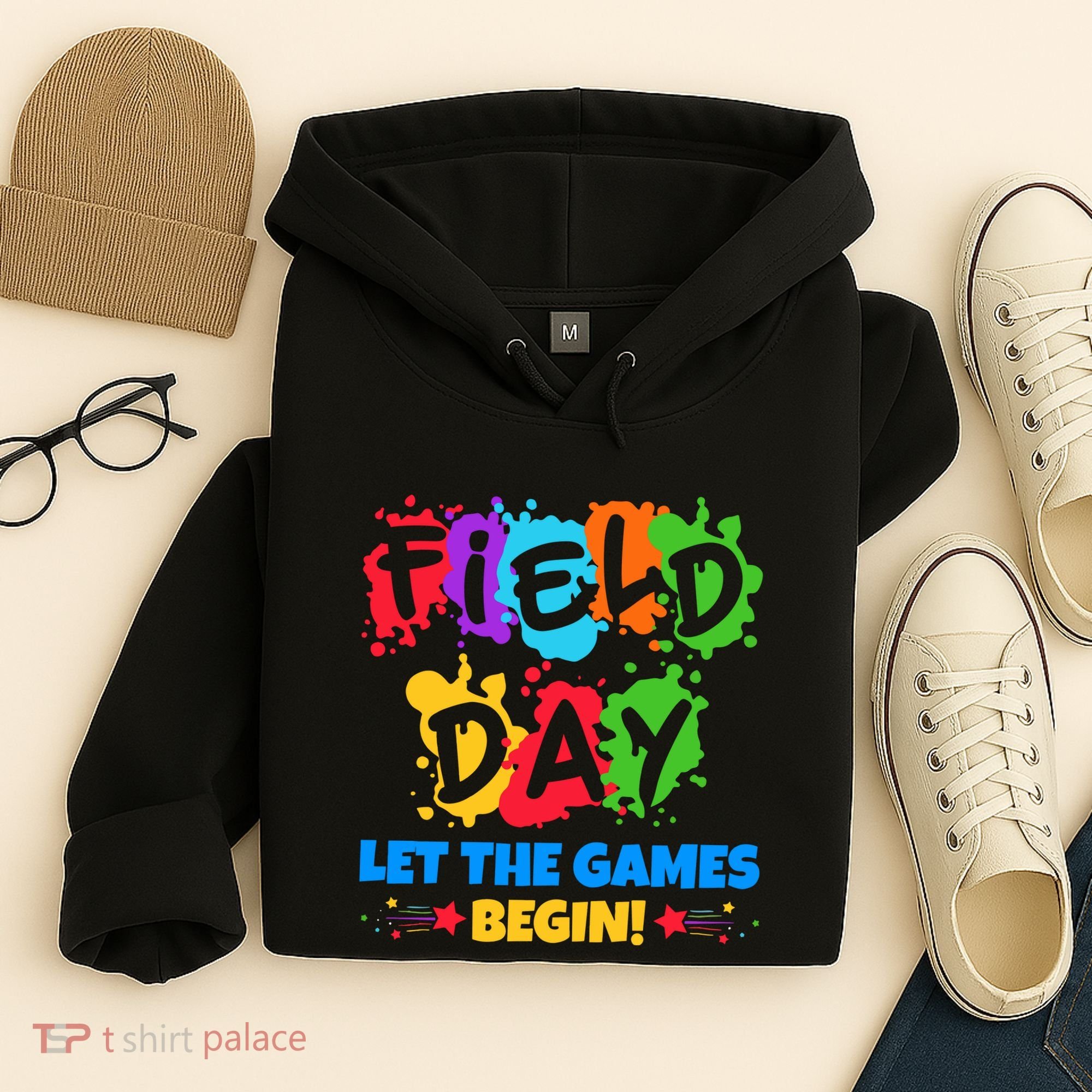 Field Day Let The Games Begin Sporty Day Hoodie