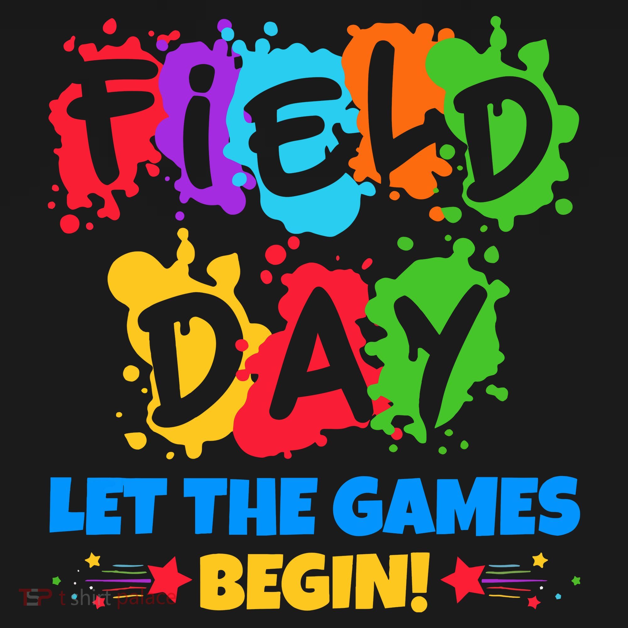 Field Day Let The Games Begin Sporty Day Women's Hoodie