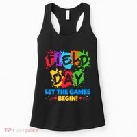 Field Day Let The Games Begin Sporty Day Women's Tank Top thumb 0