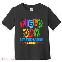 Field Day Let The Games Begin Sporty Day Toddler T-Shirt thumb 0
