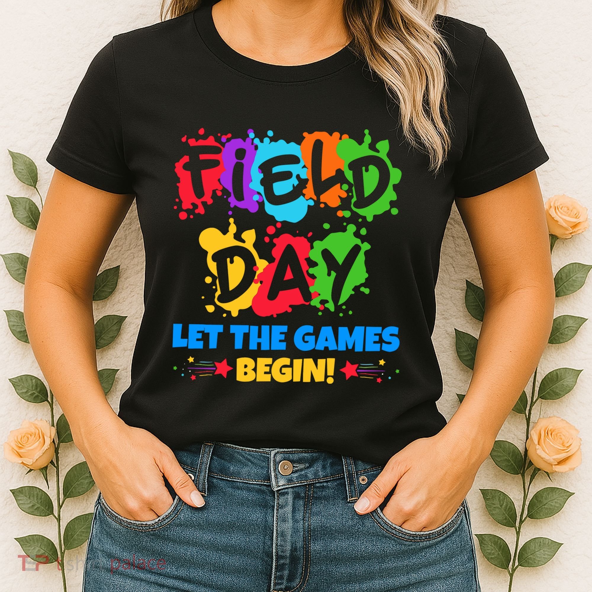 Field Day Let The Games Begin Sporty Day Women's T-Shirt