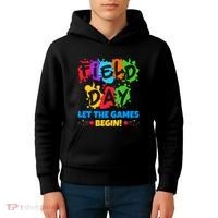 Field Day Let The Games Begin Sporty Day Kids Hoodie thumb 4