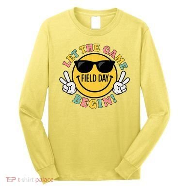 Field Day Let The Games Begin Long Sleeve Shirt