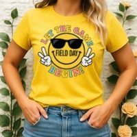 Field Day Let The Games Begin Women's T-Shirt thumb 2