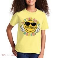 Field Day Let The Games Begin Kids T-Shirt thumb 2