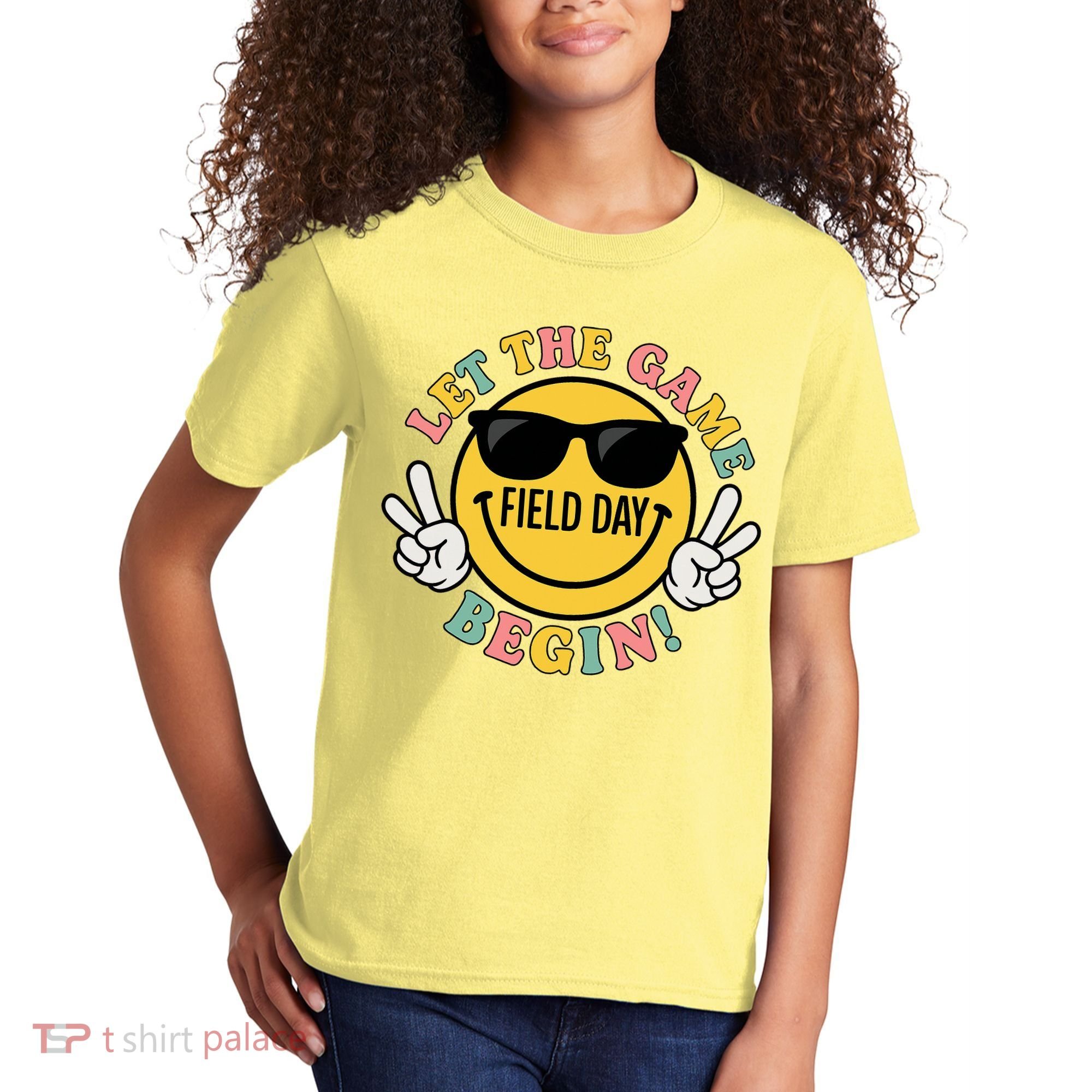 Field Day Let The Games Begin Kids T-Shirt