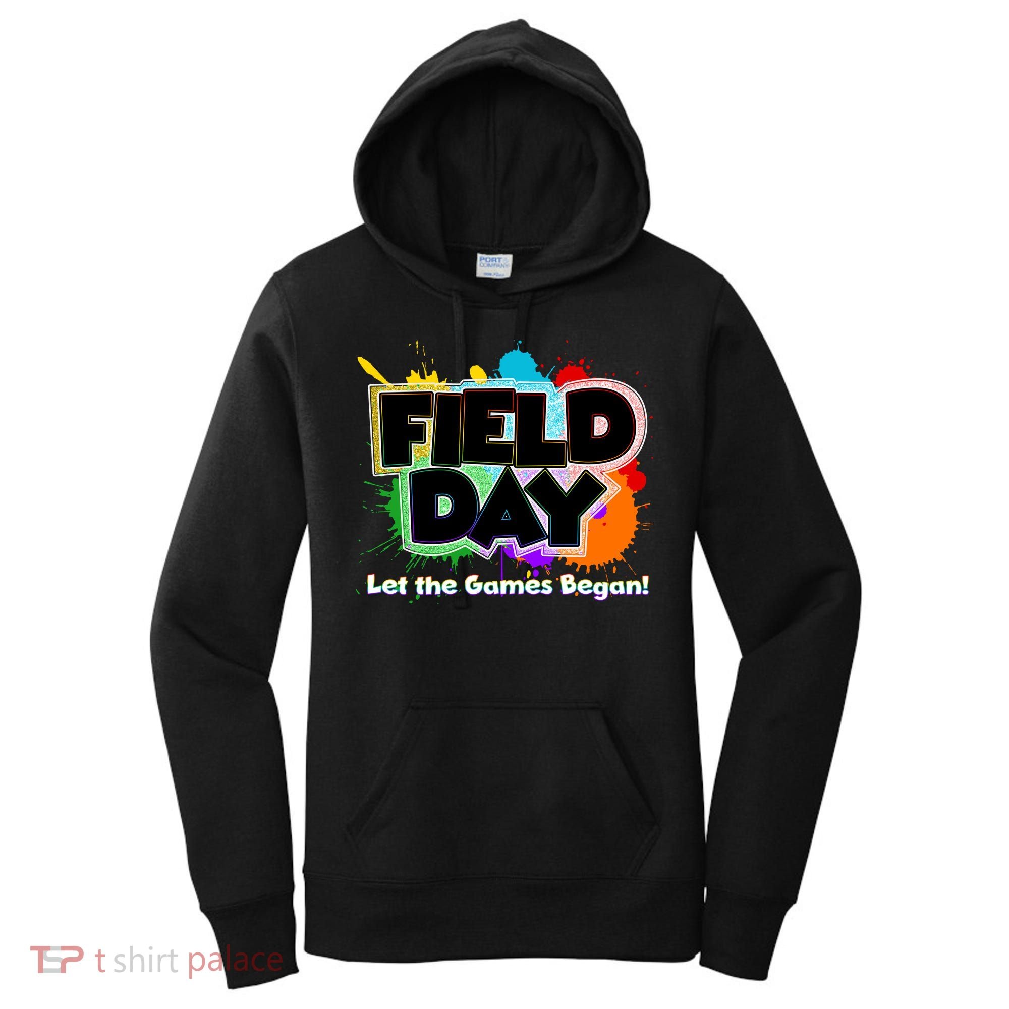 Field Day Let The Game Begin Women's Hoodie