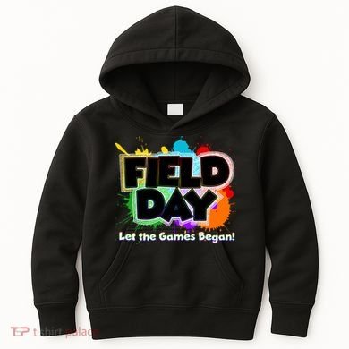 Field Day Let The Game Begin Kids Hoodie