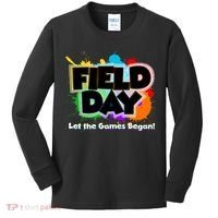Field Day Let The Game Begin Kids Long Sleeve Shirt thumb 0