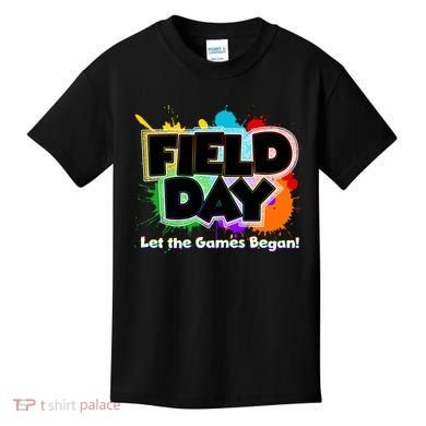 Field Day Let The Game Begin Kids T-Shirt