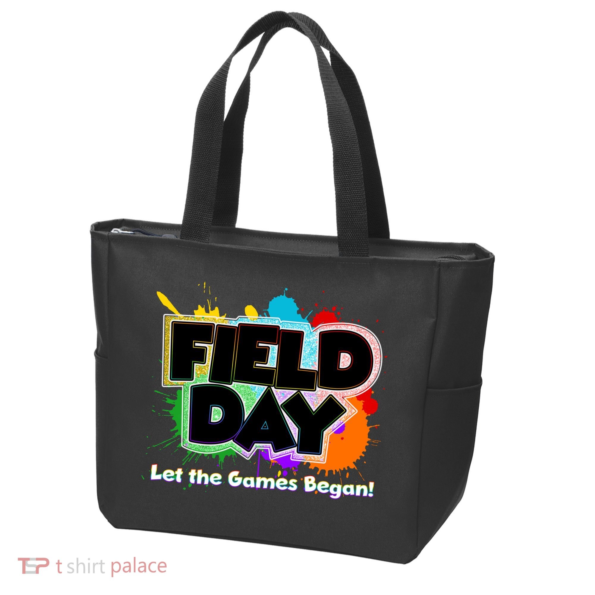 Field Day Let The Game Begin Tote Bag