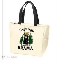 Funny Drama Llama Only You Can Prevent Drama Sarcastic Lover Tote Bag thumb 3