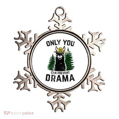 Funny Drama Llama Only You Can Prevent Drama Sarcastic Lover Ornament
