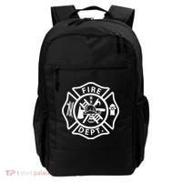 Fire Department Logo Uniform Fireman Symbol Firefighter Gear Backpack thumb 0