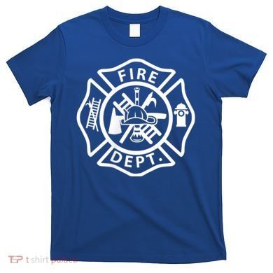Fire Department Logo Uniform Fireman Symbol Firefighter Gear T-Shirt