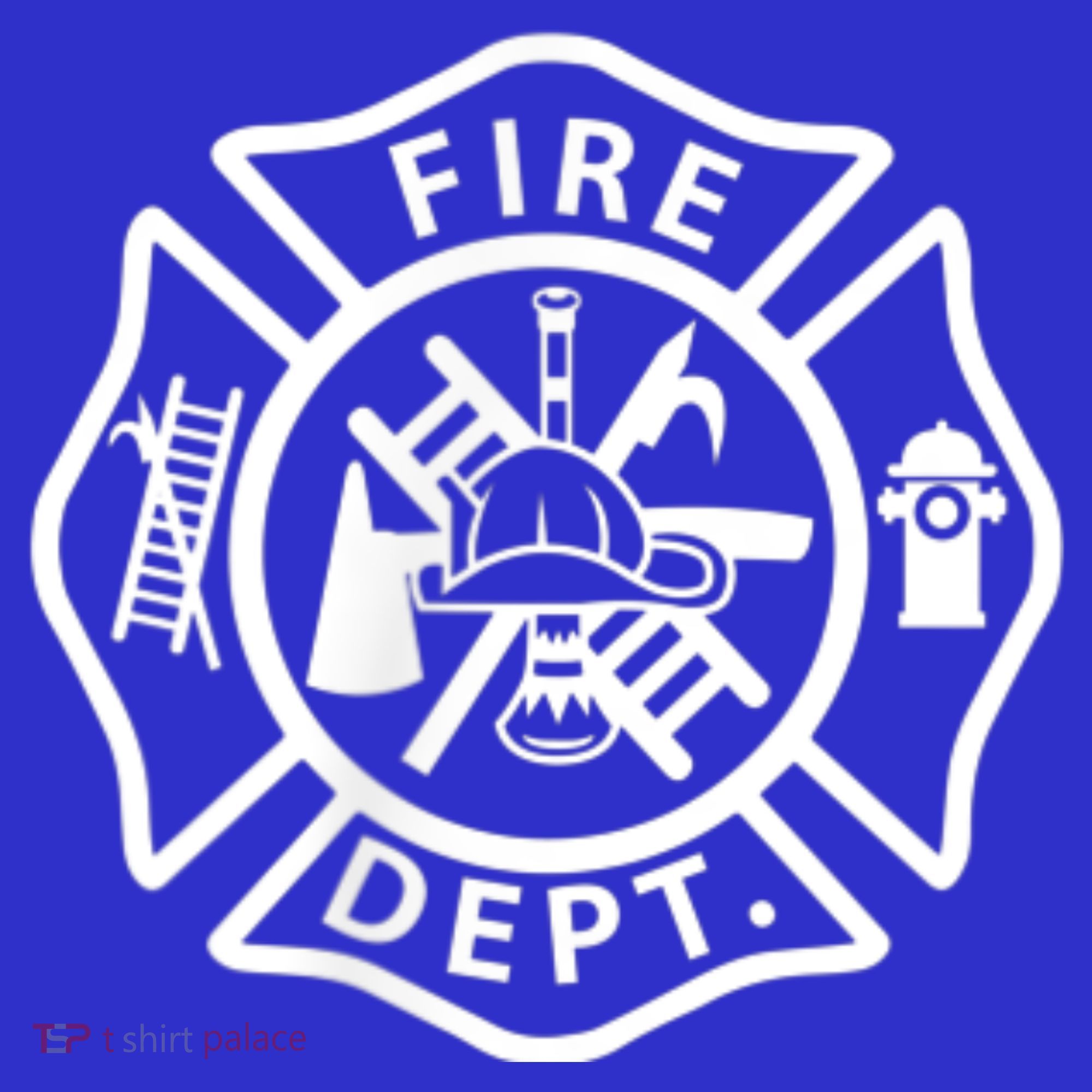 Fire Department Logo Uniform Fireman Symbol Firefighter Gear Tank Top