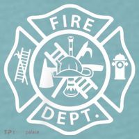 Fire Department Logo Uniform Fireman Symbol Firefighter Gear Sueded Cloud Jersey T-Shirt thumb 2