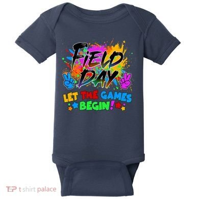 Field Days Let The Games Begin! Baby Bodysuit
