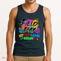 Field Days Let The Games Begin! Tank Top thumb 3