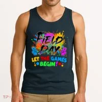 Field Days Let The Games Begin! Tank Top thumb 3
