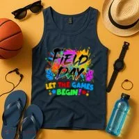 Field Days Let The Games Begin! Tank Top thumb 4