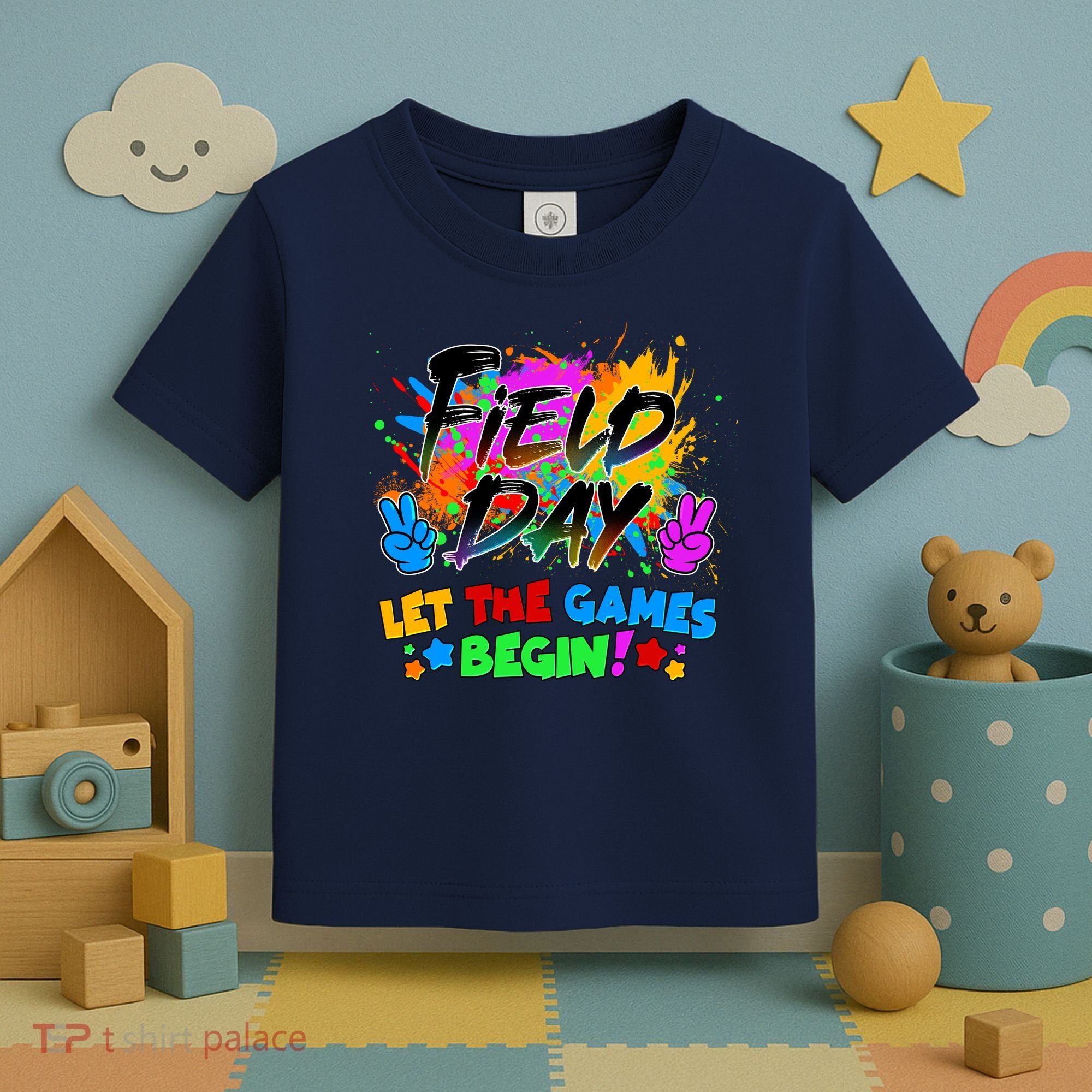 Field Days Let The Games Begin! Toddler T-Shirt