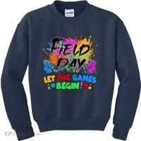 Field Days Let The Games Begin! Kids Sweatshirt thumb 0