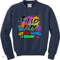 Field Days Let The Games Begin! Kids Sweatshirt thumb 0