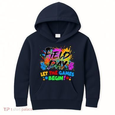 Field Days Let The Games Begin! Kids Hoodie