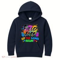 Field Days Let The Games Begin! Kids Hoodie thumb 0
