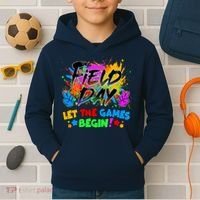 Field Days Let The Games Begin! Kids Hoodie thumb 2