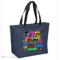 Field Days Let The Games Begin! Tote Bag thumb 2