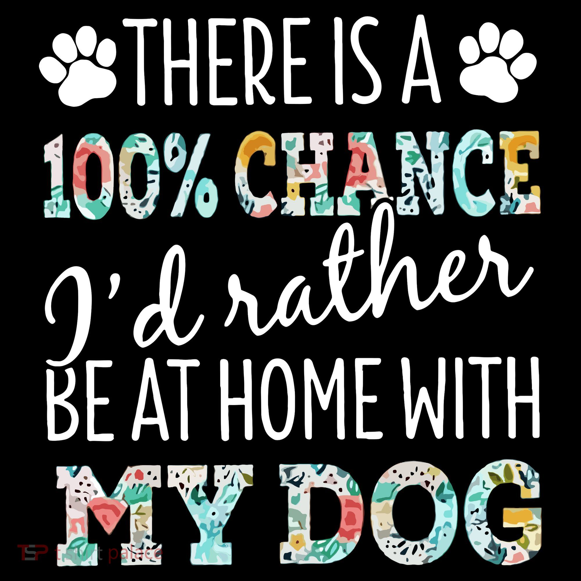 Funny Dog Mom ID Rather Be At Home With My Dog Women's Hoodie
