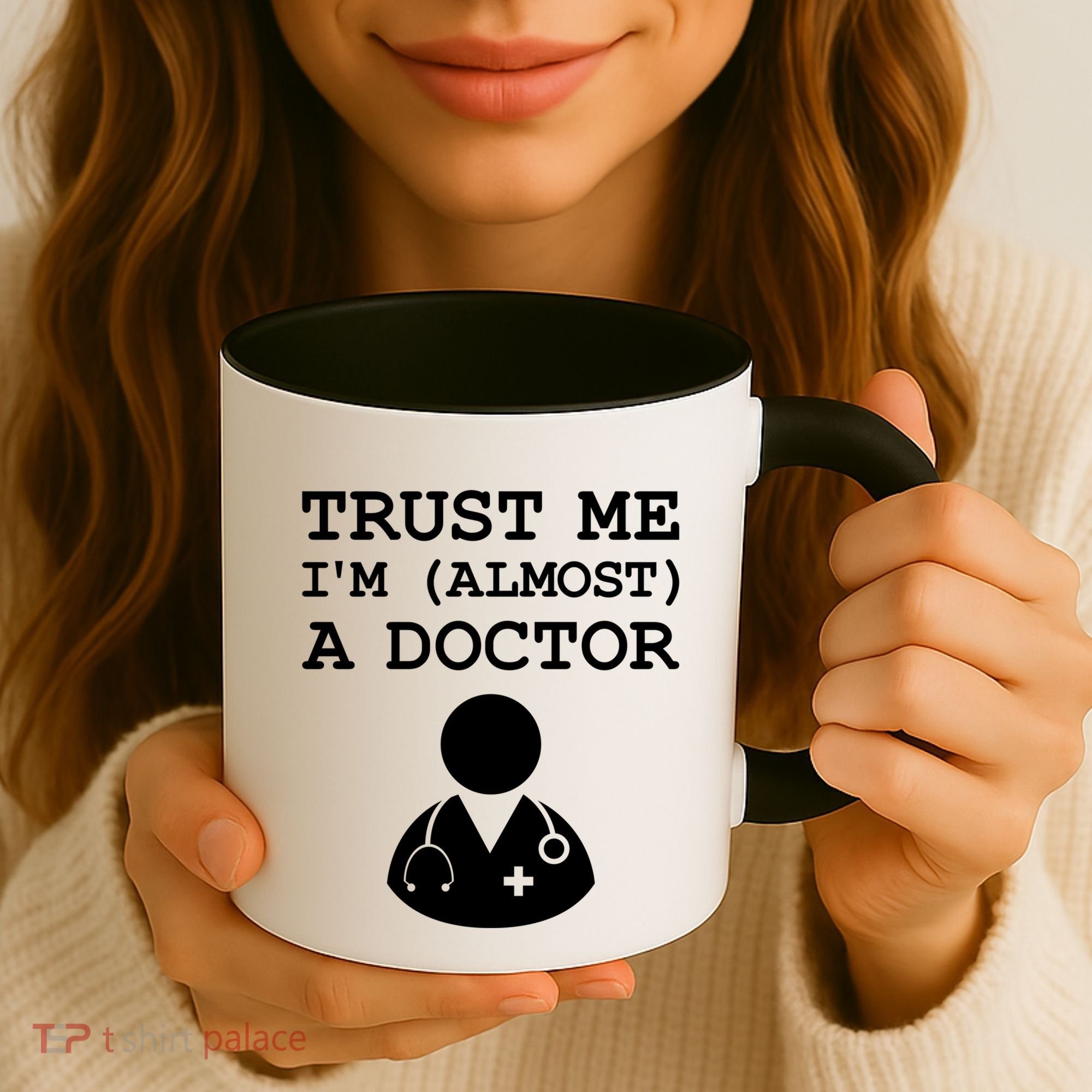 Funny Doctor Medical Student Trainee I'm Almost A Doctor Gift Coffee Mug