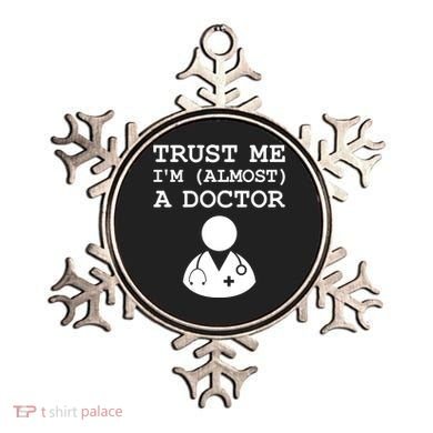 Funny Doctor Medical Student Trainee I'm Almost A Doctor Gift Ornament