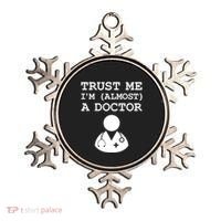 Funny Doctor Medical Student Trainee I'm Almost A Doctor Gift Ornament thumb 0