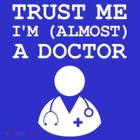 Funny Doctor Medical Student Trainee I'm Almost A Doctor Gift Baby Bodysuit thumb 2