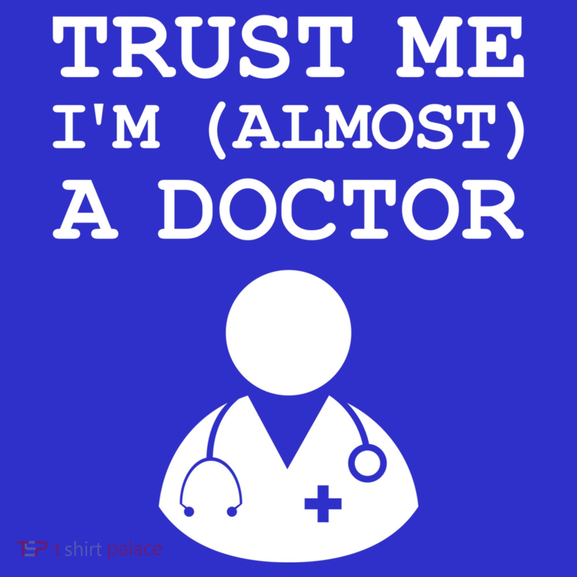 Funny Doctor Medical Student Trainee I'm Almost A Doctor Gift Baby Bodysuit