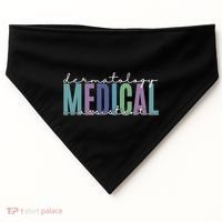 Funny Dermatology Medical Assistant Nurse Physician USA-Made Doggie Bandana thumb 0