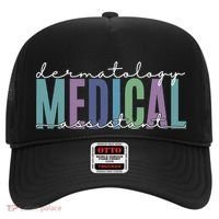 Funny Dermatology Medical Assistant Nurse Physician Hat thumb 0