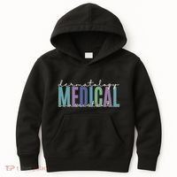 Funny Dermatology Medical Assistant Nurse Physician Kids Hoodie thumb 0