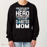 Funny Diabetes Mom Diabetes Women's Sweatshirt thumb 0